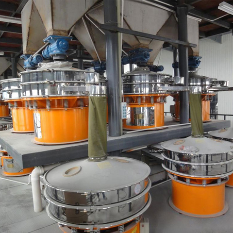 Penapis Ayak Getaran Putar Buburan Industri Pembuatan Kertas