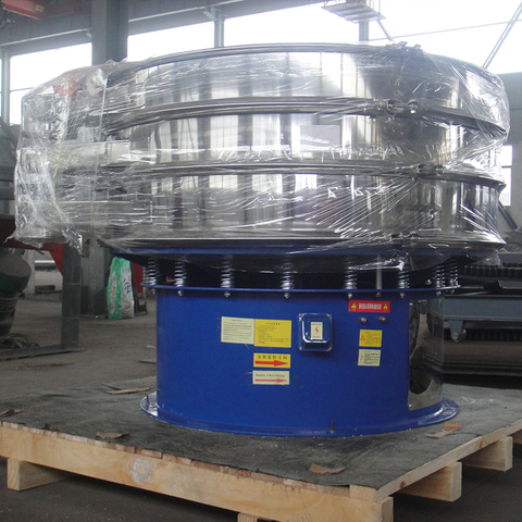 Skrin Bergetar Rotary Penapis Serbuk Industri Makanan Berbilang Lapisan