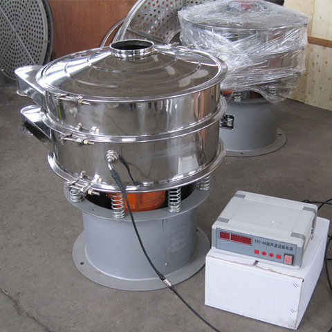Ketepatan pemeriksaan tinggi Fly Ash Ultrasonic Rotary Vibrating Screen