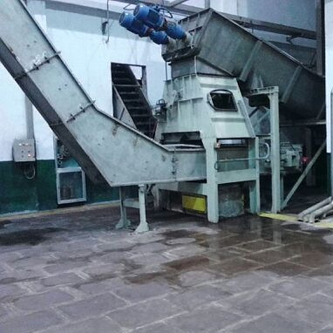 Penghantar Pengikis Rantaian Habuk Kerang Multipoint