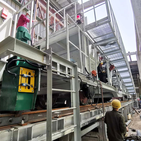 Kereta Penghantar Tali Kayu Rubber Cip Wood Chip