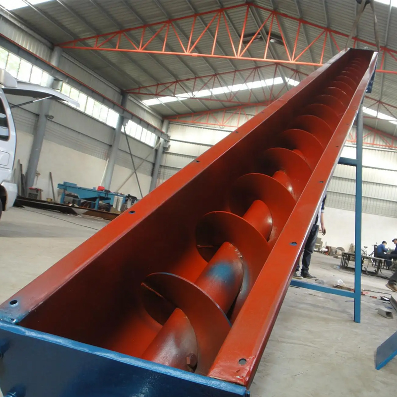 Baja Tahan Karat U Shape Spiral Conveyor