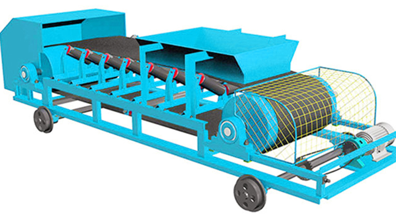 Penghantar tali pinggang ulang -alik