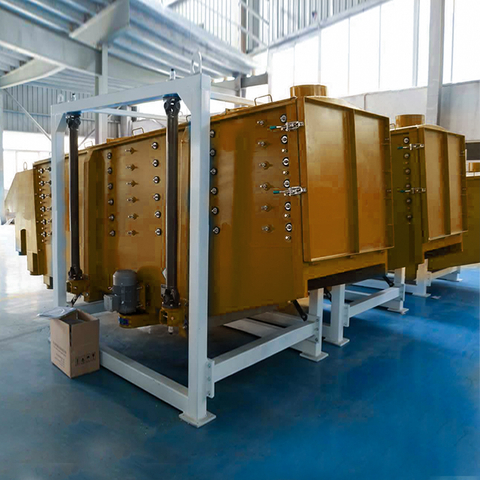 Soda ketepatan tinggi soda persegi tumbler vibrating skrin