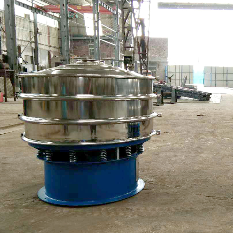 Industri Kimia Kalsium Karbonat Rotary Vibrating Sieve Shaker