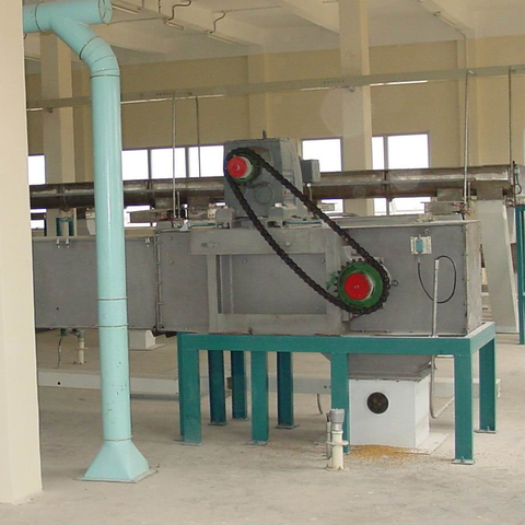 Penghantar pengikis jagung pengaturan fleksibel